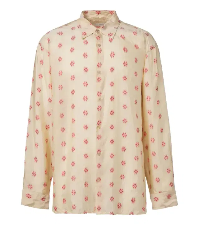 Dries Van Noten Floral jacquard shirt