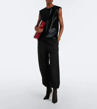 Malone Souliers Arc leather-trimmed mesh ankle boots | Thumbnail 6