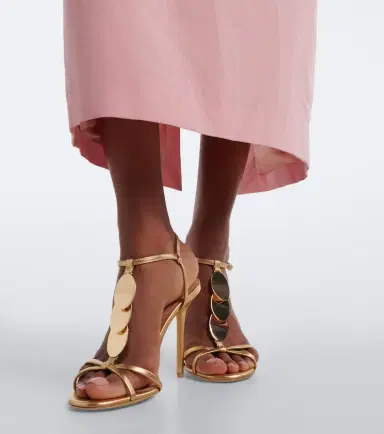 Malone Souliers Kali embellished metallic leather sandals | Thumbnail 5 Malone Souliers Kali embellished metallic leather sandals | Thumbnail 5