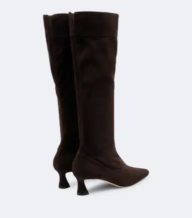 Malone Souliers Riva suede knee-high boots | Thumbnail 3