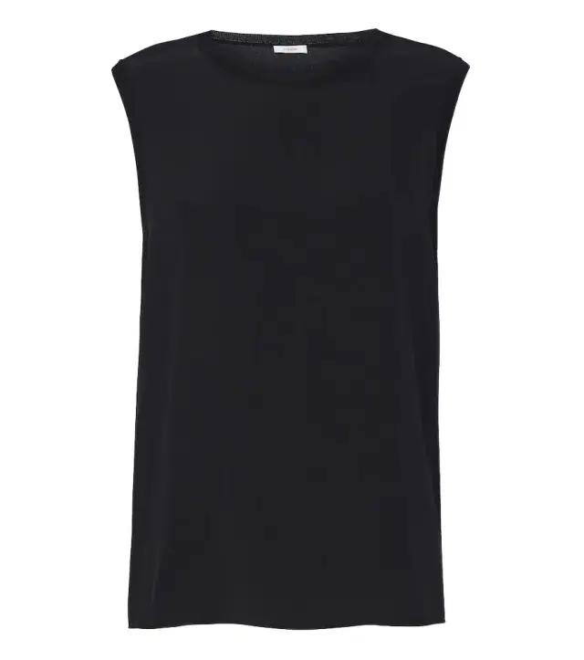 Joseph Bley silk crêpe top
