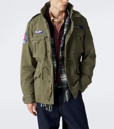 Polo Ralph Lauren Iconic patch-appliqué cotton field jacket | Thumbnail 6 Polo Ralph Lauren Iconic patch-appliqué cotton field jacket | Thumbnail 6