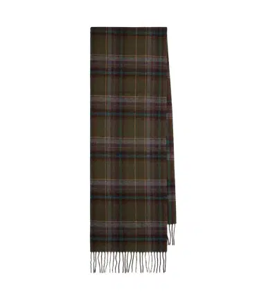 Polo Ralph Lauren Checked fringed wool scarf | Thumbnail 1