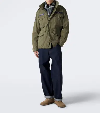 Polo Ralph Lauren Checked fringed wool scarf | Thumbnail 4 Polo Ralph Lauren Checked fringed wool scarf | Thumbnail 4
