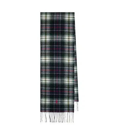 Polo Ralph Lauren Checked fringed wool scarf | Thumbnail 1 Polo Ralph Lauren Checked fringed wool scarf | Thumbnail 1