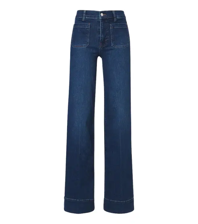 Slice wide-leg jeans