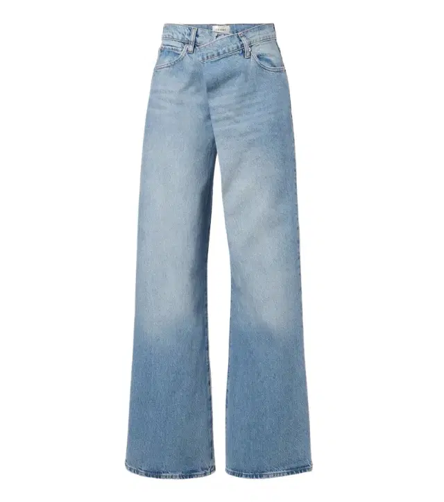 Frame Crossover wide-leg jeans