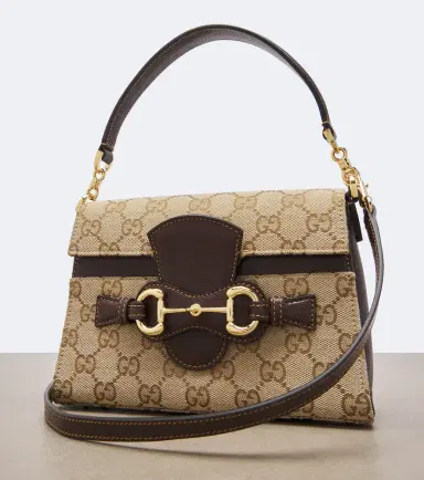 Gucci Horsebit Duomo Small GG canvas top-handle bag | Thumbnail 2