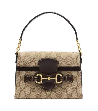 Gucci Horsebit Duomo Small GG canvas top-handle bag | Thumbnail 1