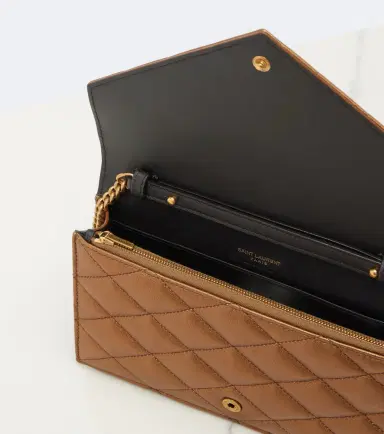 Saint Laurent Paris metallic leather wallet on chain | Thumbnail 3 Saint Laurent Paris metallic leather wallet on chain | Thumbnail 3