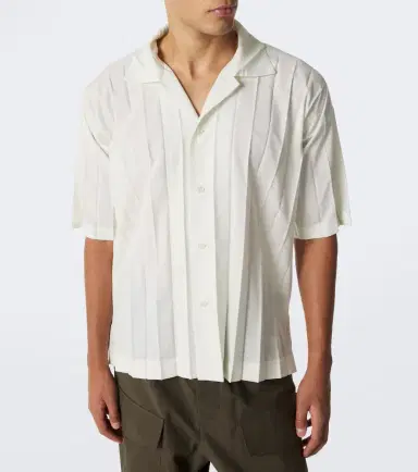 Homme Plisse Issey Miyake Homme Plissé Issey Miyake Edge pleated shirt | Thumbnail 2