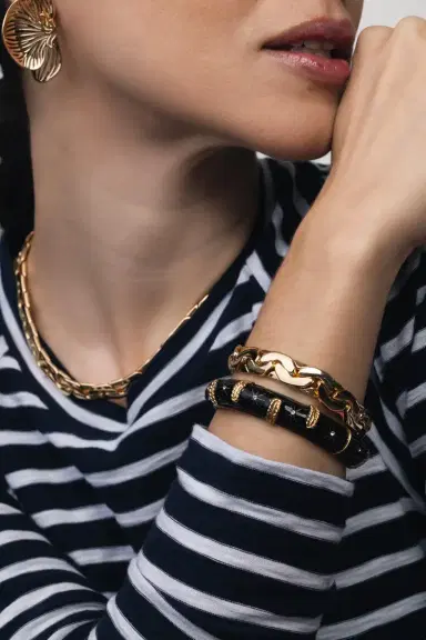 Gas Bijoux Black Idra Bracelet | Thumbnail 4 Gas Bijoux Black Idra Bracelet | Thumbnail 4
