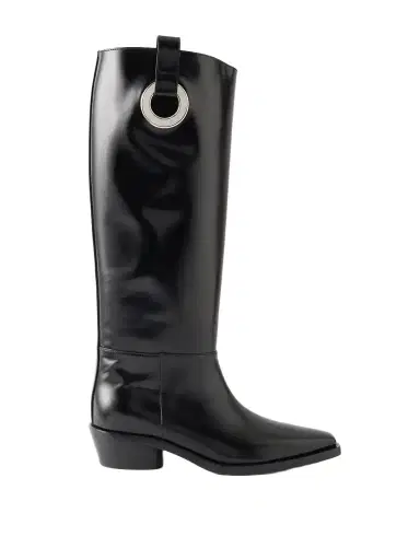 Proenza Schouler Bronco Grommet Embellished Leather Knee Boots | Thumbnail 1