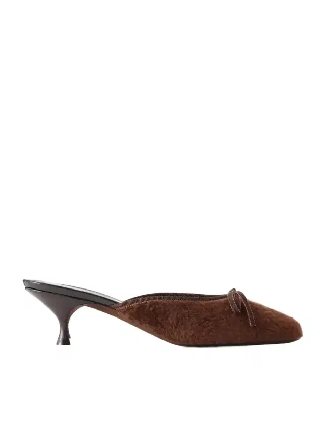 Herbert Levine 24/7 50 Bow-detail Shearling Mules