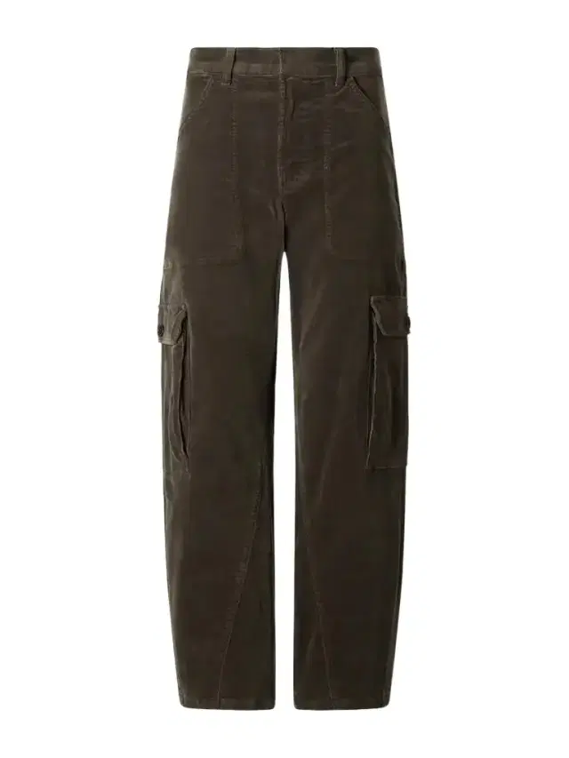 Citizens of Humanity Thassos Twsited Seam Utility Corduroy Cotton-blend Mid-rise Wide-leg Cargo Pants