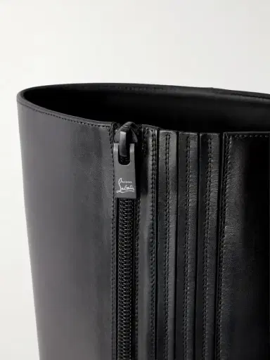 Christian Louboutin Miss Z Botta 80 Leather Knee Boots | Thumbnail 5
