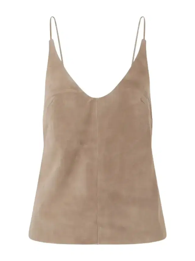 St. Agni Tie-detailed Suede Top