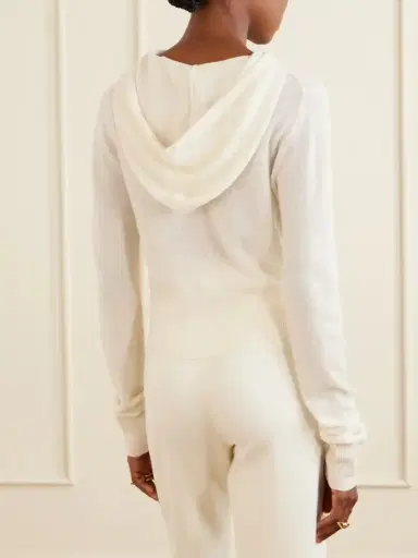 ÉTERNE Embellished Cashmere Hoodie | Thumbnail 3 ÉTERNE Embellished Cashmere Hoodie | Thumbnail 3