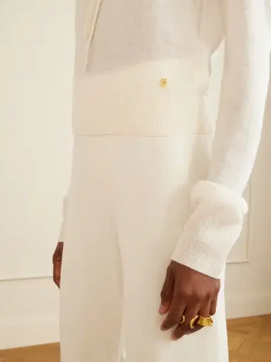 ÉTERNE Embellished Cashmere Hoodie | Thumbnail 4 ÉTERNE Embellished Cashmere Hoodie | Thumbnail 4