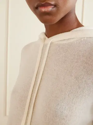 ÉTERNE Embellished Cashmere Hoodie | Thumbnail 5 ÉTERNE Embellished Cashmere Hoodie | Thumbnail 5