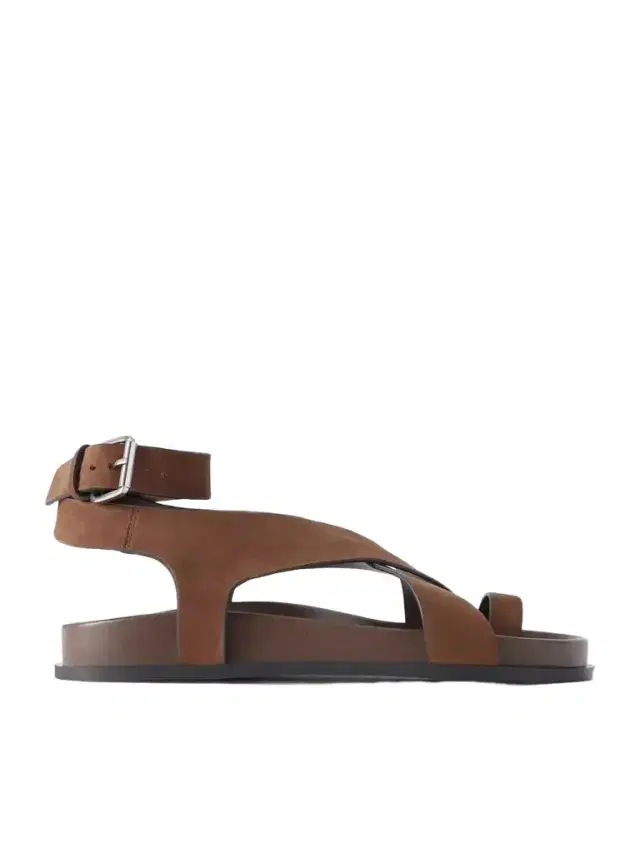 A Emery Jalen Crossed Suede Sandals