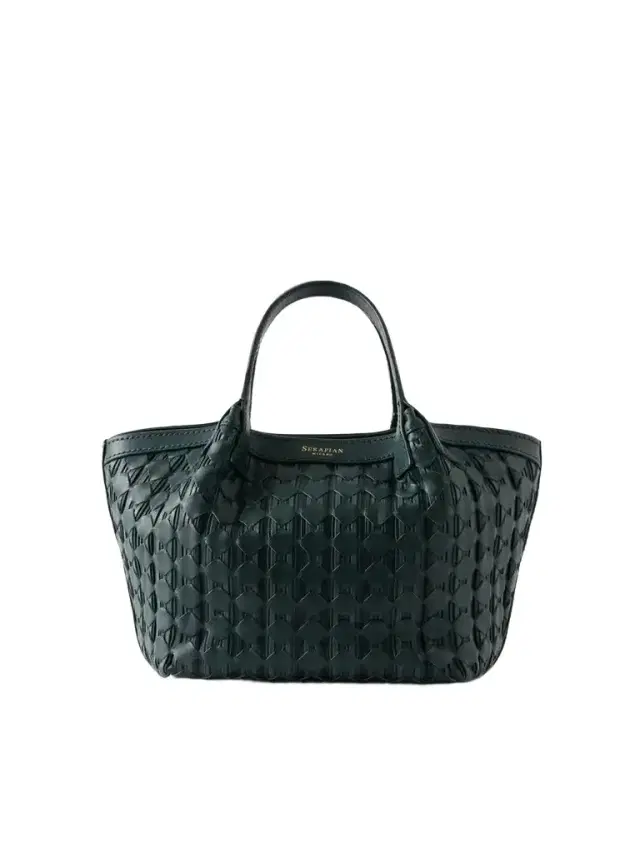 Serapian Secret Mosaico Leather Tote