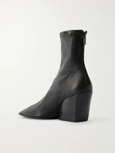 Proenza Schouler Slant Leather Ankle Boots | Thumbnail 3