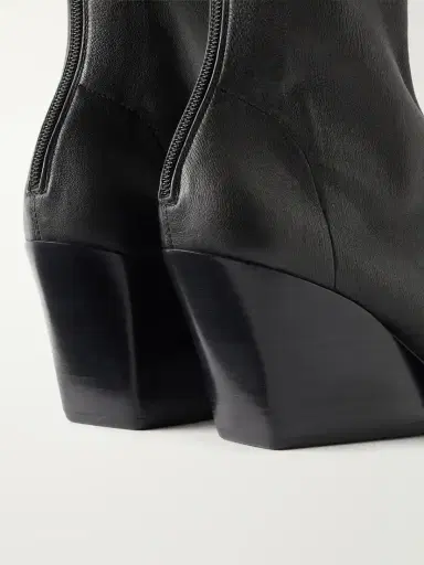Proenza Schouler Slant Leather Ankle Boots | Thumbnail 5