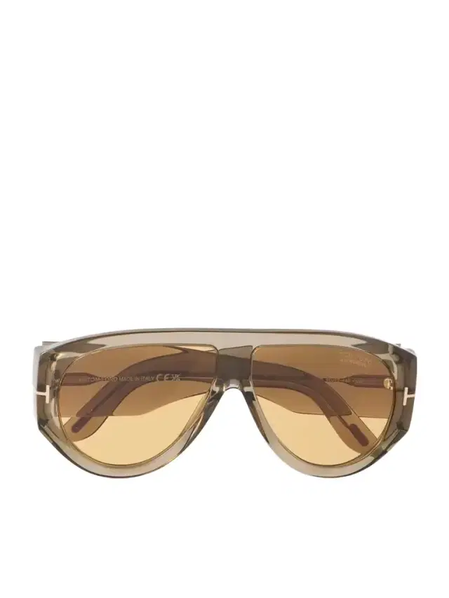 Tom Ford Bronson D-frame Tortoiseshell Acetate Sunglasses