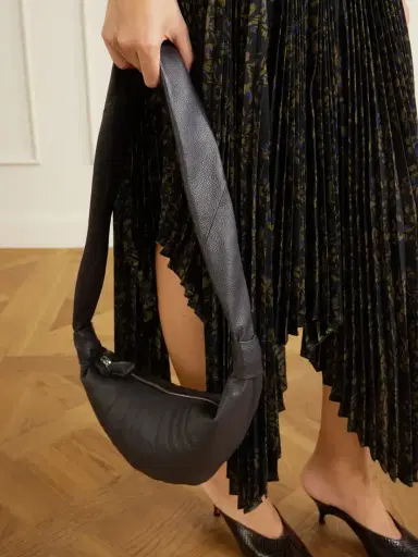 Lemaire Croissant Small Paneled Textured-leather Shoulder Bag | Thumbnail 2 Lemaire Croissant Small Paneled Textured-leather Shoulder Bag | Thumbnail 2