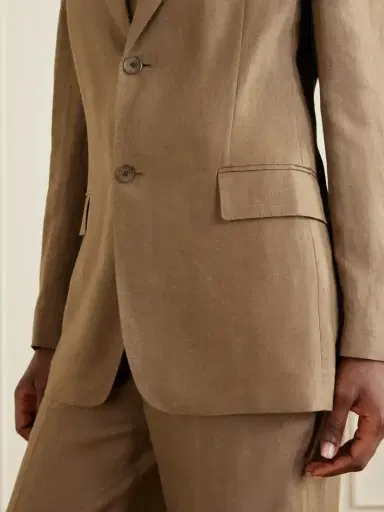 Ralph Lauren Collection Marcy Single-breasted Linen Blazer | Thumbnail 5 Ralph Lauren Collection Marcy Single-breasted Linen Blazer | Thumbnail 5