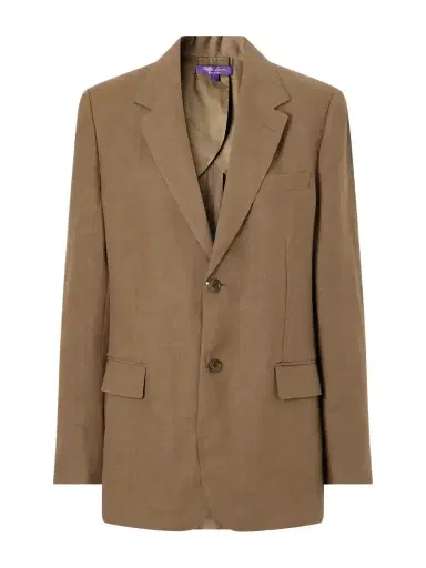 Ralph Lauren Collection Marcy Single-breasted Linen Blazer | Thumbnail 1 Ralph Lauren Collection Marcy Single-breasted Linen Blazer | Thumbnail 1