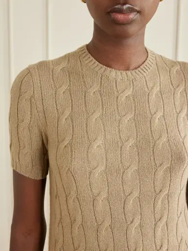 Ralph Lauren Collection Cable-knit Cashmere Sweater | Thumbnail 4