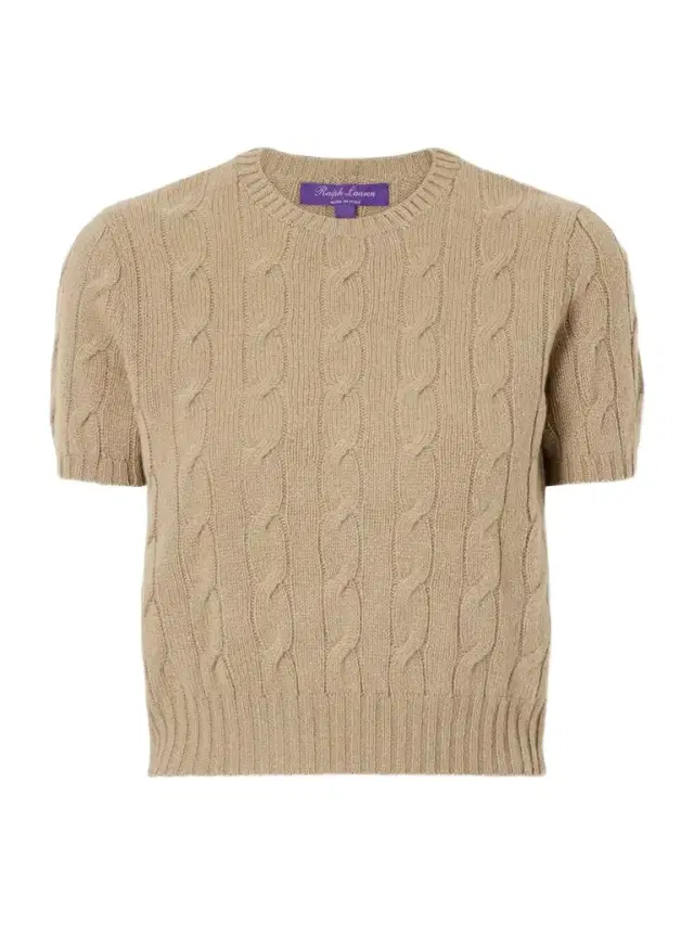 Cable-knit Cashmere Sweater