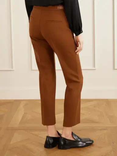Max Mara Mxmacino Wool-blend Mid-rise Slim-leg Pants | Thumbnail 3 Max Mara Mxmacino Wool-blend Mid-rise Slim-leg Pants | Thumbnail 3