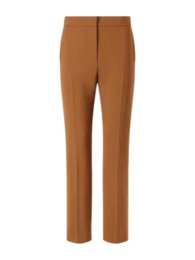 Max Mara Mxmacino Wool-blend Mid-rise Slim-leg Pants | Thumbnail 1 Max Mara Mxmacino Wool-blend Mid-rise Slim-leg Pants | Thumbnail 1