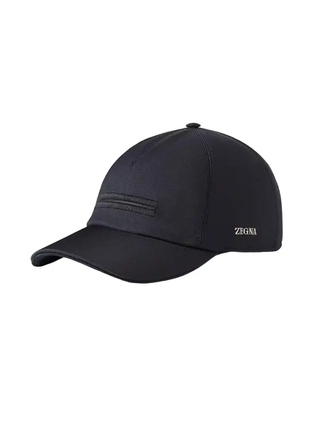 ZEGNA Men's Microfiber Motorin Baseball Cap - Navy Blue