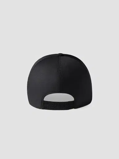 ZEGNA Men's Microfiber Motorin Baseball Cap - Black | Thumbnail 2