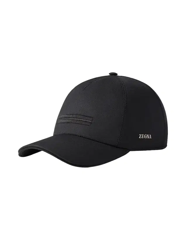 ZEGNA Men's Microfiber Motorin Baseball Cap - Black