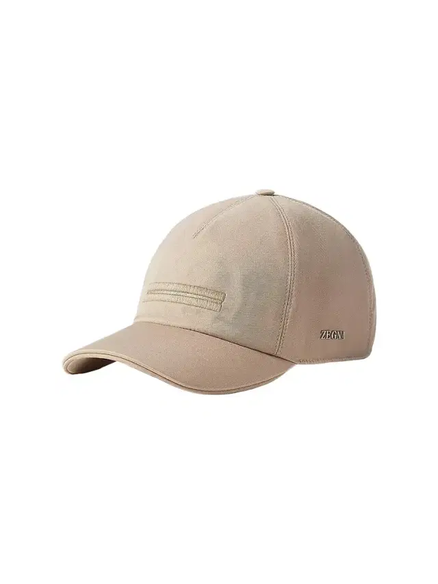 ZEGNA Men's Microfiber Motorin Baseball Cap - Light Taupe