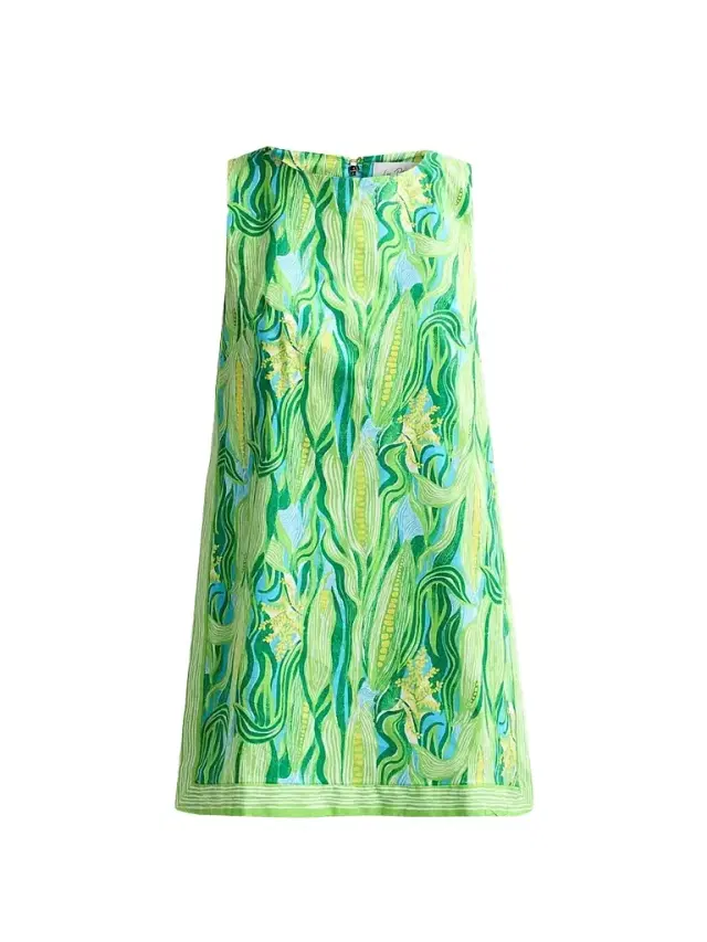 Lilly Pulitzer Women's Aisling Shift Romper - Turquoise Tide