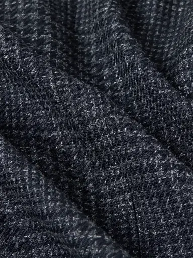 ZEGNA Men's Cashmere Silk and Linen Jacket - Navy Blue | Thumbnail 6