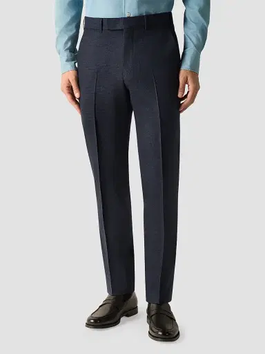 ZEGNA Men's Trofeo 120mila Wool Suit - Navy Blue | Thumbnail 4 ZEGNA Men's Trofeo 120mila Wool Suit - Navy Blue | Thumbnail 4