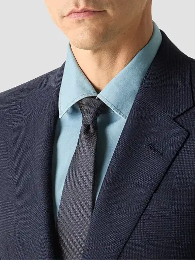 ZEGNA Men's Trofeo 120mila Wool Suit - Navy Blue | Thumbnail 5 ZEGNA Men's Trofeo 120mila Wool Suit - Navy Blue | Thumbnail 5