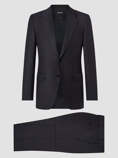 Zegna Men's Trofeo Selection Wool Suit | Thumbnail 2