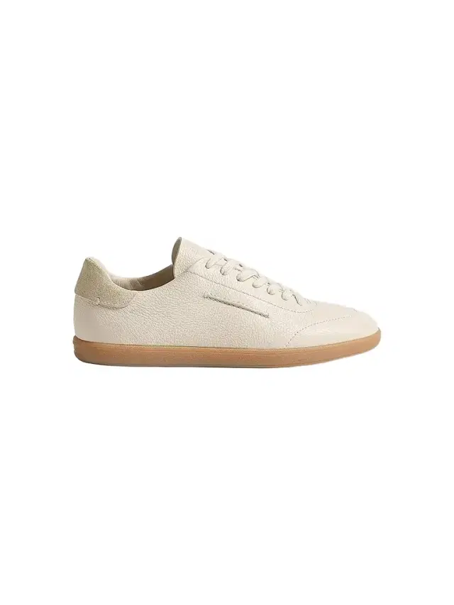 ZEGNA Men's Grained Calfskin 232 Sneakers - White
