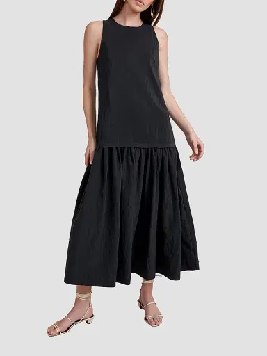 La Ligne Women's Cornelia Dress - Black | Thumbnail 2