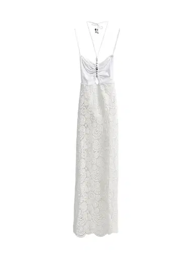 PatBo Women's Gal Embroidered Maxi Dress - White | Thumbnail 1 PatBo Women's Gal Embroidered Maxi Dress - White | Thumbnail 1