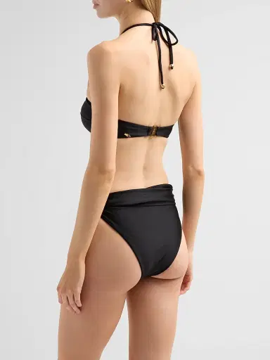 PatBo Women's Aurora High-Rise Bikini Bottom - Black | Thumbnail 3 PatBo Women's Aurora High-Rise Bikini Bottom - Black | Thumbnail 3