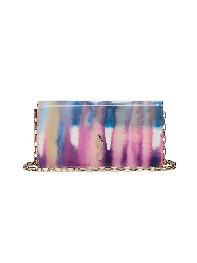 Christian Louboutin Women's Bettina Patent Leather Chain Wallet
